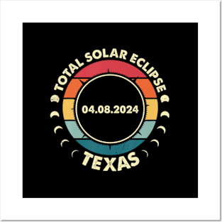 Solar Eclipse 2024 Texas Solar Eclipse 2024 (2) Solar Posters and Art